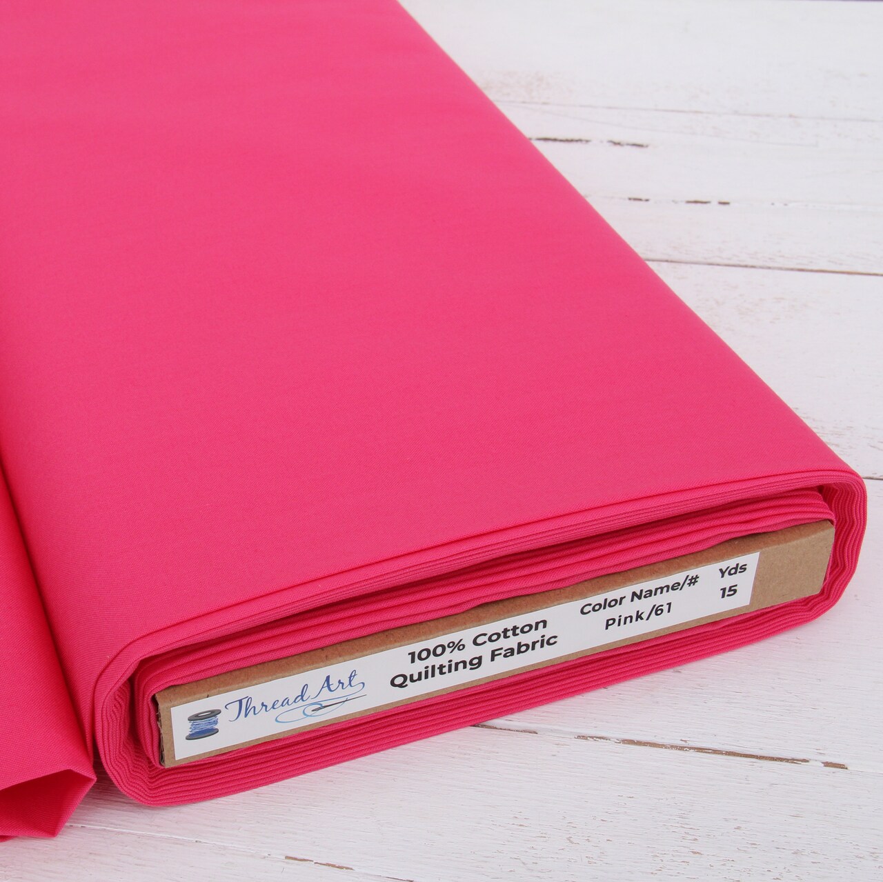 ThreadArt Premium Cotton Quilting Fabric - 44" Width - 100% Cotton - Quilting, Sewing, Crafts - 30 Colors Available - By the Yard, 3 Yard Cuts, or 10 Yard Cuts